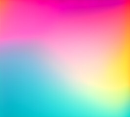 Obraz premium Wave of mixed beautiful gradient colors. smooth transitions. composition and leaking light exposure. Rainbow background. Modern design template. High quality 8k. generative ai 
