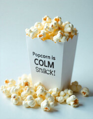 box of popcorn