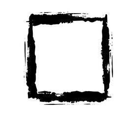 Grunge frame for your text, Black frame, Grunge frame vector, frame for your design