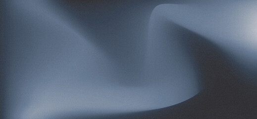 abstract grey and blue grainy gradient color background, noise texture effect, illustration of navy and blue gradient background and wallpapers, posters, banners, flyers, and cards.	