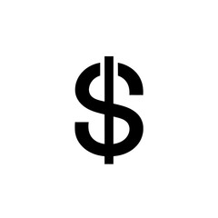 Obraz premium Money Icon, Minimal Simple Logo