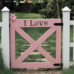 Obraz premium stylish gate
