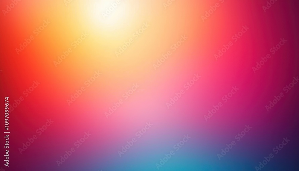 Poster vibrant abstract color gradient digital art modern design creative workspace aesthetic visual concep