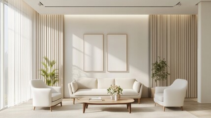 Modern Minimalist Living Room Interior Design