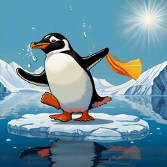 Penguin on Ice Adventure