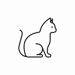 cat pet icon sign vector