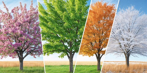 From bloom to frost: tree of life shows us seasons changing