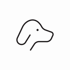 pet dog icon sign vector
