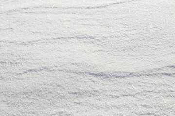 sunlit snow surface with rough texture, snow texture