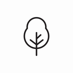 tree nature icon sign vector