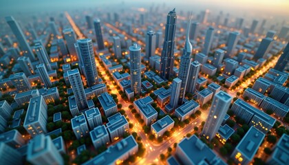 3D city model displays urban planning stats. Interactive tech visualizes city renewal. Development database offers insights. Smart city infrastructure progress. Innovation in urban regeneration.