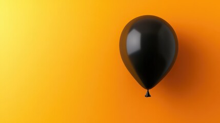 Obraz premium Vibrant Balloon on a Wall