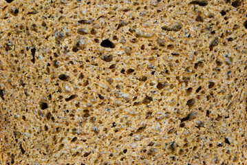 texture of a piece of bread