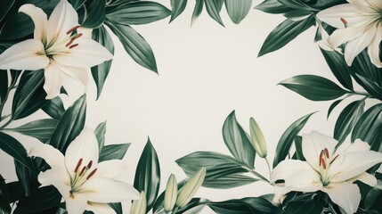 Tropical Floral Wallpaper