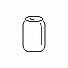soda can icon sign vector