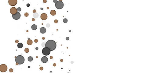  Multicolored confetti on white