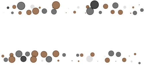 Multicolor confetti abstract background with a lot of falling pieces, isolated on a white background. Festive decorative tinsel element for design