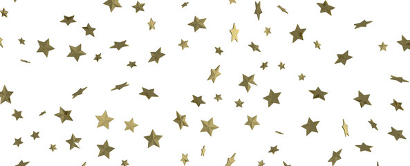 stars background, sparkle lights confetti falling. magic shining Flying christmas stars on night