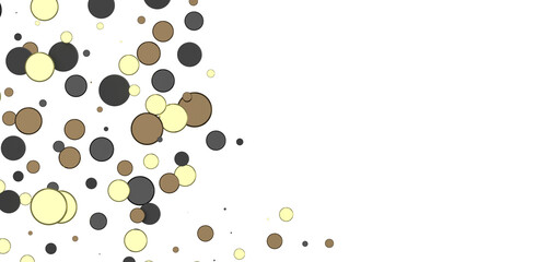Glittering Triumph: Mind-Blowing 3D Illustration of gold  Confetti Celebration