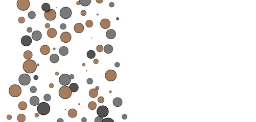  Multicolored confetti on white