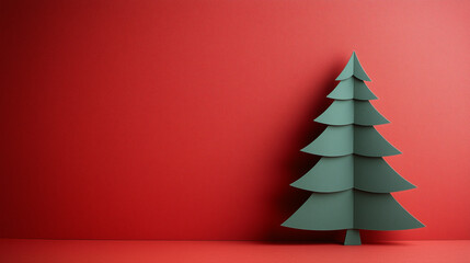 Obraz premium Festive Christmas Background Design with Space for Text or Logo