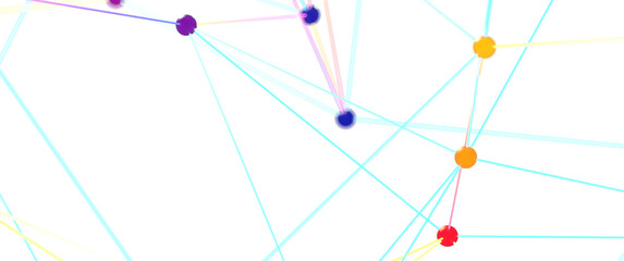 Abstract Network Connection Background