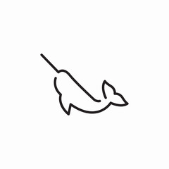 swordfish sea icon sign vector