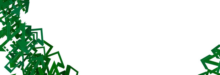 Green Abstract Arrow Background