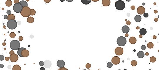 Gilded Festivity: Brilliant 3D Illustration Showcasing a Shower of gold Confetti