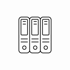 folder file icon sign vector