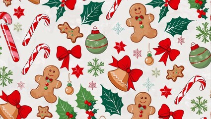 Christmas Pattern Vectors & Illustrations 