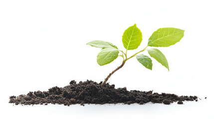 New Life isolated on white background4