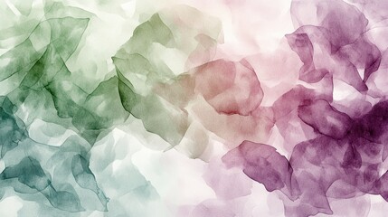 Abstract watercolor texture with soft colors and flowing shapes.