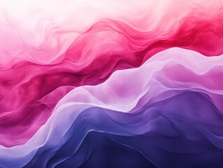 Abstract waves of color in soft gradients, creating a serene visual effect.