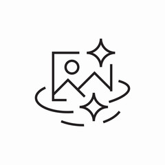 surface picture icon sign vector