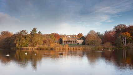 Riseholme Collage on autumn sunrise