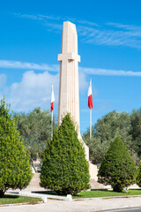 Valletta (il-Belt Valletta) War Memorial Xlokk South Eastern Region of Malta