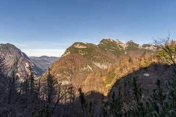 Julian Alps in autumn