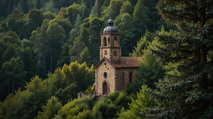 church in the mountain