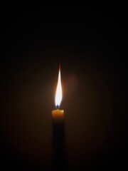 candle in the dark