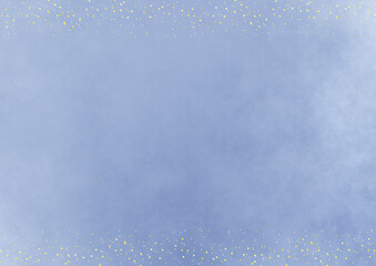 上下キラキラ×和風背景6(水色)