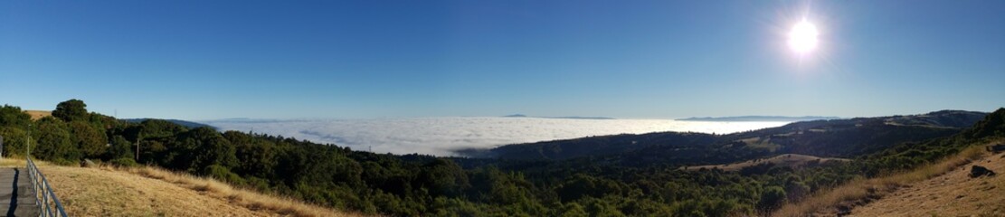 Sea of Clouds at Sunrise