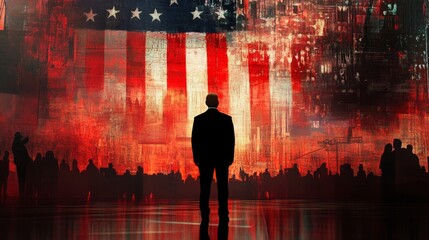 Republican national convention, conservative politics concept for American presidential election