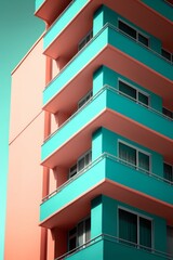 Obraz premium A vibrant cell phone is set against a dazzling backdrop of colors, creating a visual feast for the eyes. Generative AI