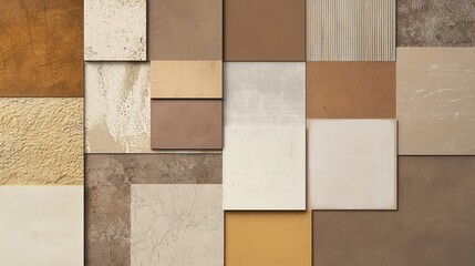 Colorful Geometric Pattern Seamless Mosaic Design for Vintage Wallpaper Backdrop