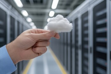 System enhancement: virtual information systems driving networked computing growth, focusing on efficiency, expense control, scalable solutions, dynamic banner layout with space for text.