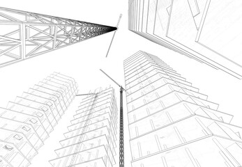 building construction site 