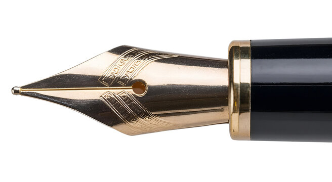 Close-up fountain pen