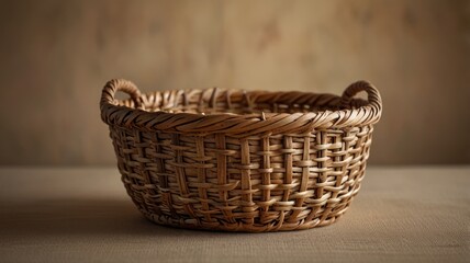 Rustic Wicker Basket
