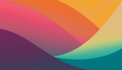 retro gradient background with grain texture